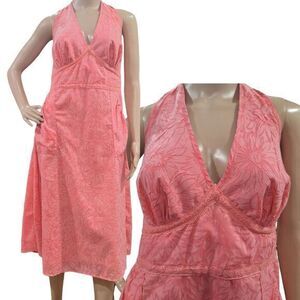 Torrid Plus Women's Summer Dress Printed‎ with Fringe Size 2X Two Pockets